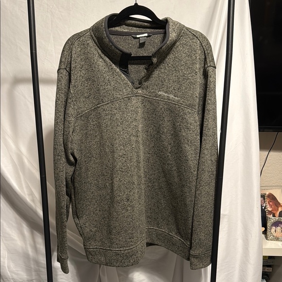 Eddie Bauer Other - Eddie Bauer Men’s Snap Neck Pullover Sweatshirt – XXL